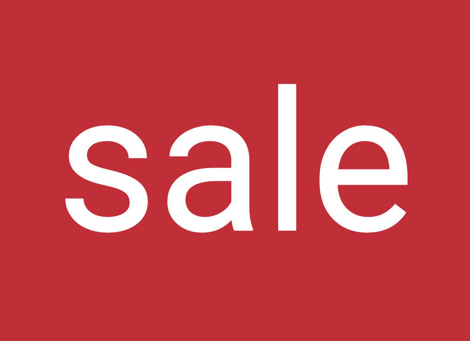 END OF SEASON SALE
